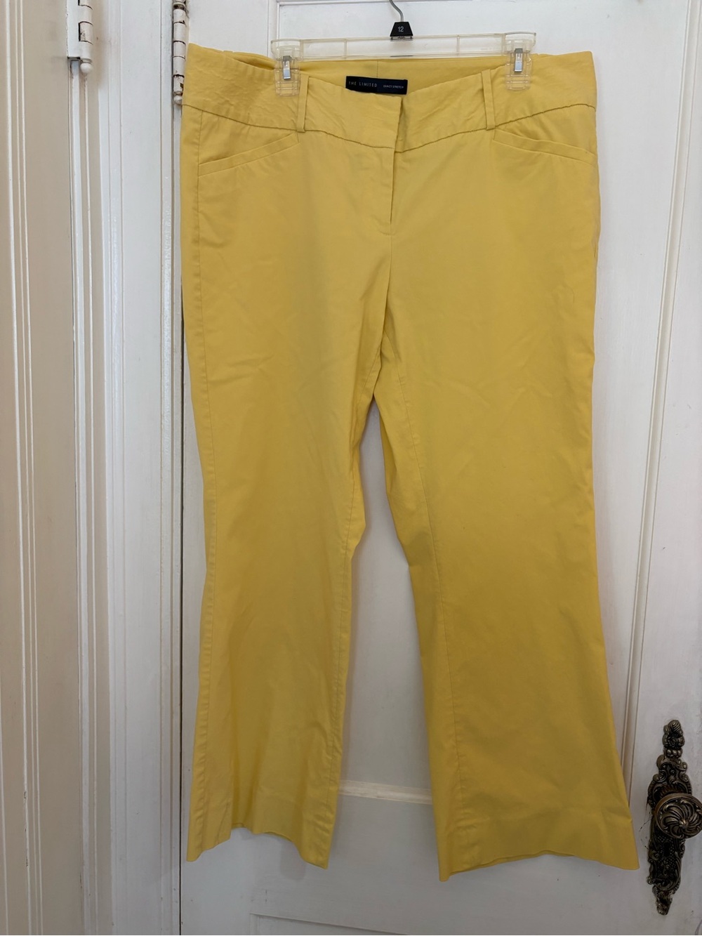 The Limited Yellow Women's Pants - Exact Stretch